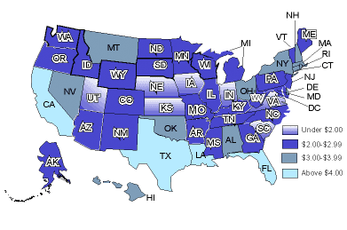 US map