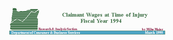 [Claimant Wages
Heading]